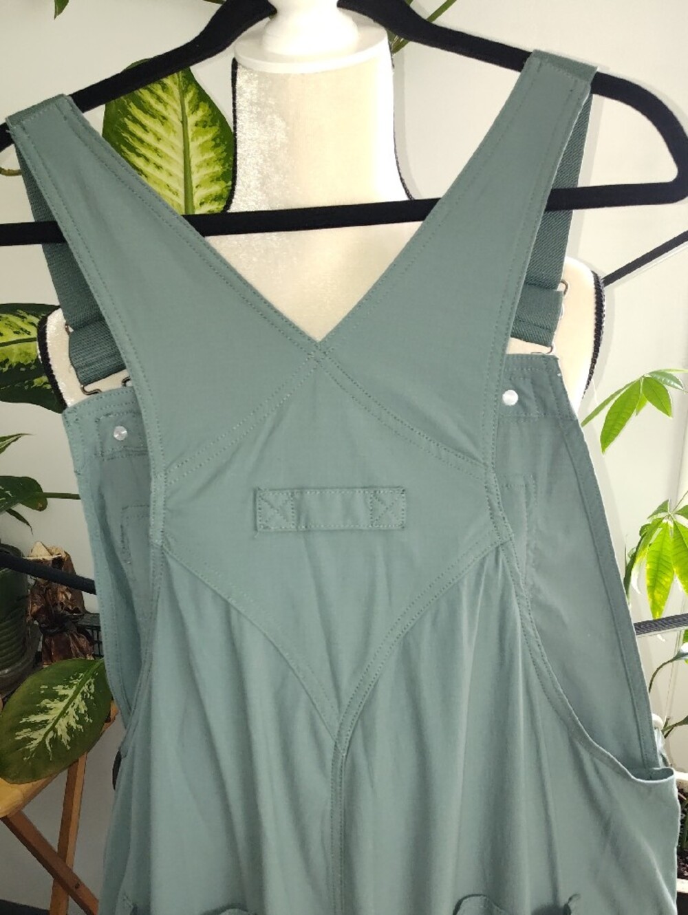 Duluth Trading Co. Sage Green Utility Overalls - Picture 5 of 9